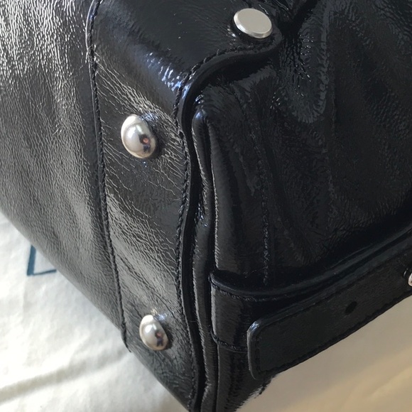 Lockheart Black Doctor Bag Patent Leather - Picture 11 of 15